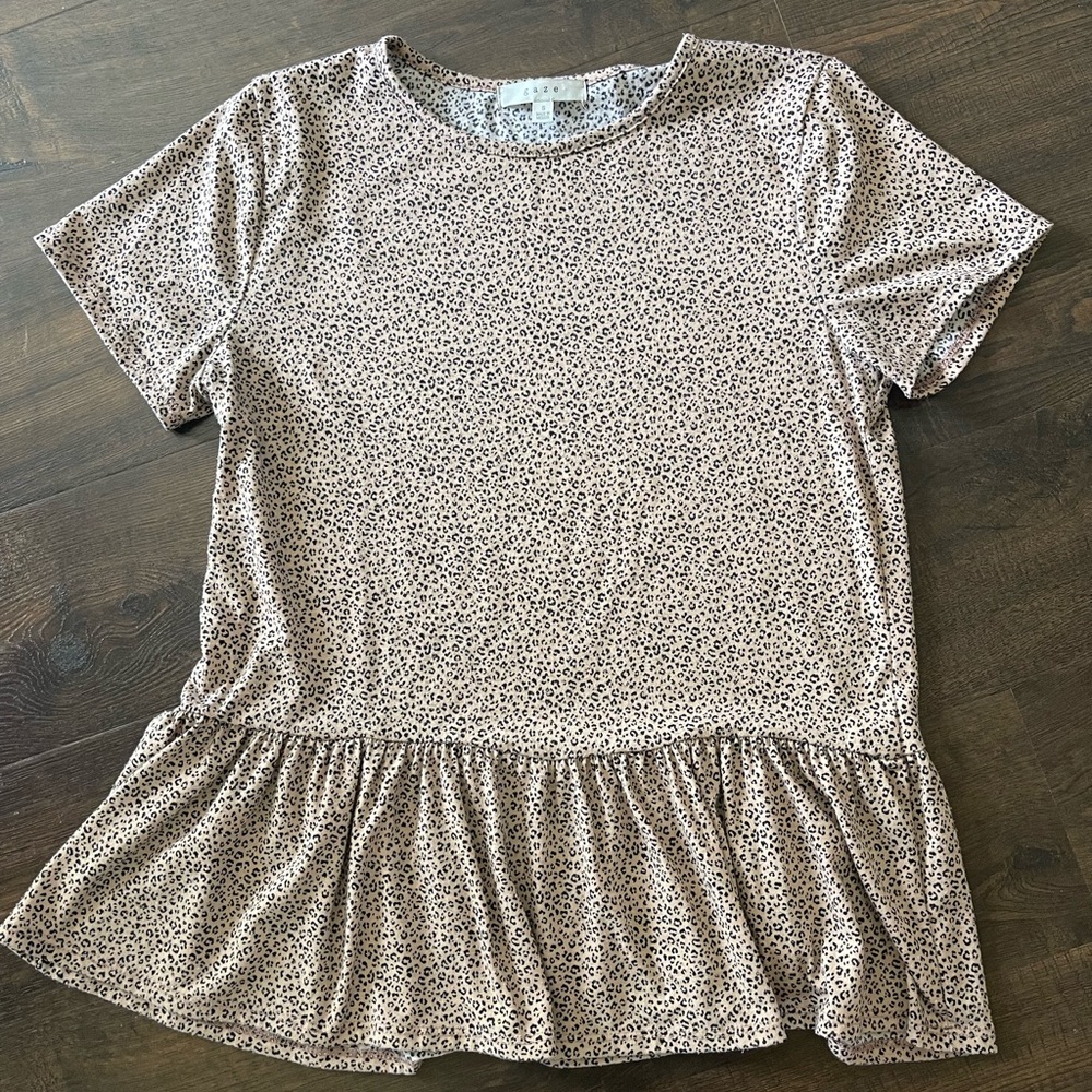 Women’s leopard print shirt